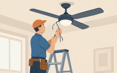Install a Ceiling Fan With No Existing Wiring