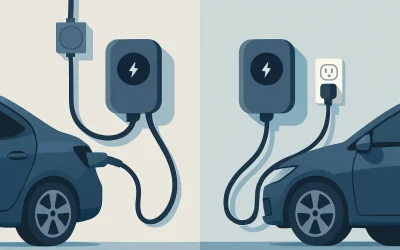 Hardwired vs Plug-In EV Chargers at Home
